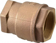 Legend Valve - 2" Bronze Check Valve - Inline, FNPT x FNPT, 250 WOG - Exact Tool & Supply