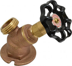 Legend Valve - 3/4" Pipe, Brass Sillcock with Lockshield - Exact Tool & Supply