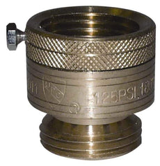 Legend Valve - 3/4" Pipe, Uncoated Lead Free Brass, Hose Type Vacuum Breaker Valve - Buna-N Seal, GHT End Connections - Exact Tool & Supply