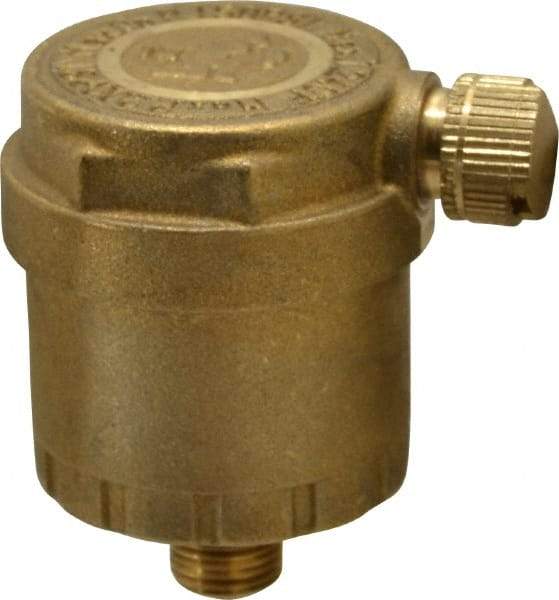 Legend Valve - 1/8" Pipe Automatic Hot Water Air Vent Air Vent - Threaded End Connection - Exact Tool & Supply