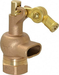 Legend Valve - 1" Pipe, Bronze, Mechanical Float Valve - 125 psi, NPTF x Plain End Connections - Exact Tool & Supply