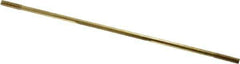 Legend Valve - 10" Long, 1/4-20 Thread, Float Valve Rod - Brass - Exact Tool & Supply
