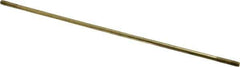 Legend Valve - 12" Long, 1/4-20 Thread, Float Valve Rod - Brass - Exact Tool & Supply