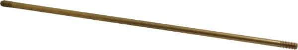 Legend Valve - 12" Long, 5/16-18 Thread, Float Valve Rod - Brass - Exact Tool & Supply