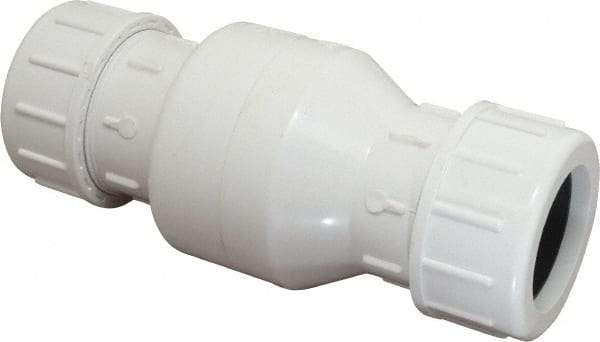 Legend Valve - 2" PVC Check Valve - Comp x Comp - Exact Tool & Supply