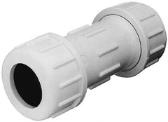 Legend Valve - 6" Pipe, PVC Compression Pipe Coupling - 150 psi WOG Rating - Exact Tool & Supply