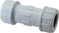 Legend Valve - 1-1/4" Pipe, PVC Compression Pipe Coupling - 150 psi WOG Rating - Exact Tool & Supply