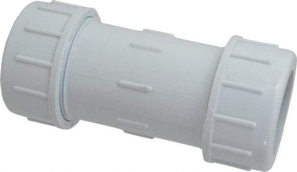 Legend Valve - 2" Pipe, PVC Compression Pipe Coupling - 150 psi WOG Rating - Exact Tool & Supply