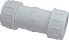 Legend Valve - 2" Pipe, PVC Compression Pipe Coupling - 150 psi WOG Rating - Exact Tool & Supply