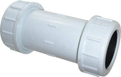 Legend Valve - 3" Pipe, PVC Compression Pipe Coupling - 150 psi WOG Rating - Exact Tool & Supply