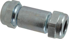 Legend Valve - 1/2" Pipe, Galvanized Compression Pipe Coupling - 200 psi WOG Rating - Exact Tool & Supply