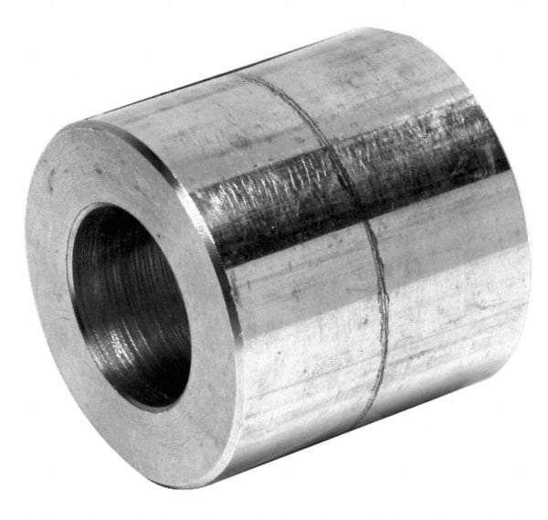 Merit Brass - 1-1/4 x 1/2" Grade 304 Stainless Steel Pipe Reducer Coupling - Socket Weld x Socket Weld End Connections, 3,000 psi - Exact Tool & Supply