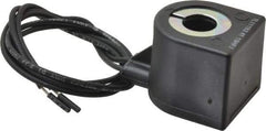 Parker - 24/60 Volt, 18 Coil Lead Length, Solenoid Coil - 10 Watt - Exact Tool & Supply