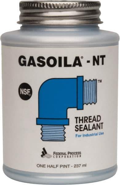 Federal Process - 8 oz Brush Top Can Dark Blue Federal Gasoila-NT - 400°F Max Working Temp - Exact Tool & Supply