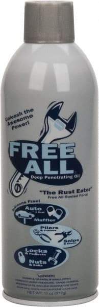 Federal Process - 12 Ounce Aerosol Can Rust Eater and Lubricant - Loosens Rusty Parts - Exact Tool & Supply
