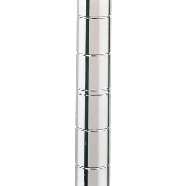 Metro - 1" Wide x 86" High x 1" Long Open Shelving Stationary Shelving Post - Exact Tool & Supply