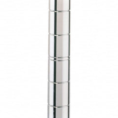 Metro - 1" Wide x 86" High x 1" Long Open Shelving Stationary Shelving Post - Exact Tool & Supply