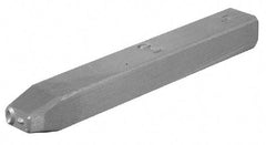 Made in USA - Number 5 Machine Made Individual Steel Stamp - 3/8" Character - Exact Tool & Supply