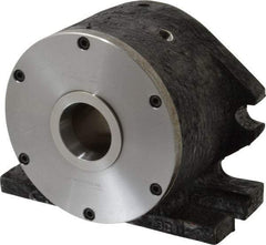 Kalamazoo - Series 5C, 1/32 to 1-1/8" Collet Capacity, Horizontal/Vertical Standard Collet Holding Fixture - Air Activated, 3-1/2" High - Exact Tool & Supply