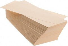 Made in USA - 16 Inch Long x 0.015 Inch Thick Stencil Board - 6 x 16 Dimension, 950 Pieces - Exact Tool & Supply
