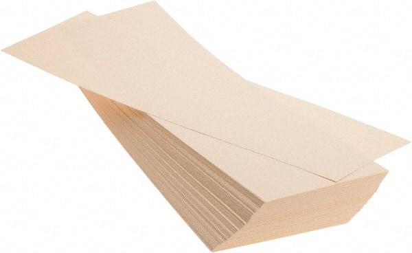 Made in USA - 24 Inch Long x 0.015 Inch Thick Stencil Board - 7 x 24 Dimension, 540 Pieces - Exact Tool & Supply