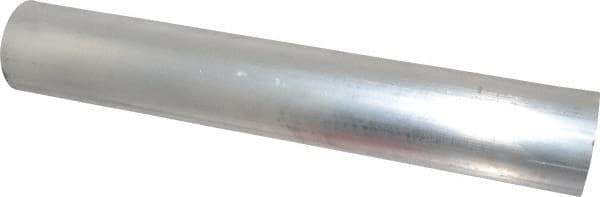 Value Collection - 2 Inch Outside Diameter x 12 Inch Long, Aluminum Round Tube - 1-1/4 Inch Inside Diameter, 3/8 Inch Wall Thickness, Alloy 6061 - Exact Tool & Supply