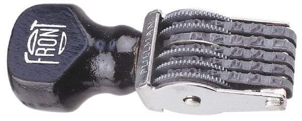 Made in USA - 1/4 Character Size, Numbering Stamp - 8 Bands - Exact Tool & Supply