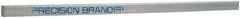 Made in USA - 12" Long x 7/16" High x 7/16" Wide, Zinc-Plated Key Stock - Low Carbon Steel - Exact Tool & Supply