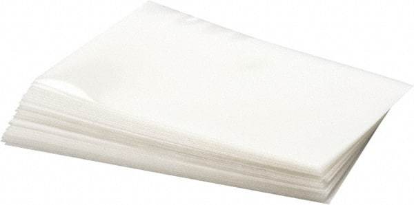 Idesco - 10 mil Thick Plastic Pouch - 3-1/2 Inch Wide x 5-1/2 Inch High - Exact Tool & Supply