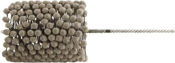 Brush Research Mfg. - 5-1/2" to 6" Bore Diam, 80 Grit, Aluminum Oxide Flexible Hone - Medium, 17-1/2" OAL - Exact Tool & Supply