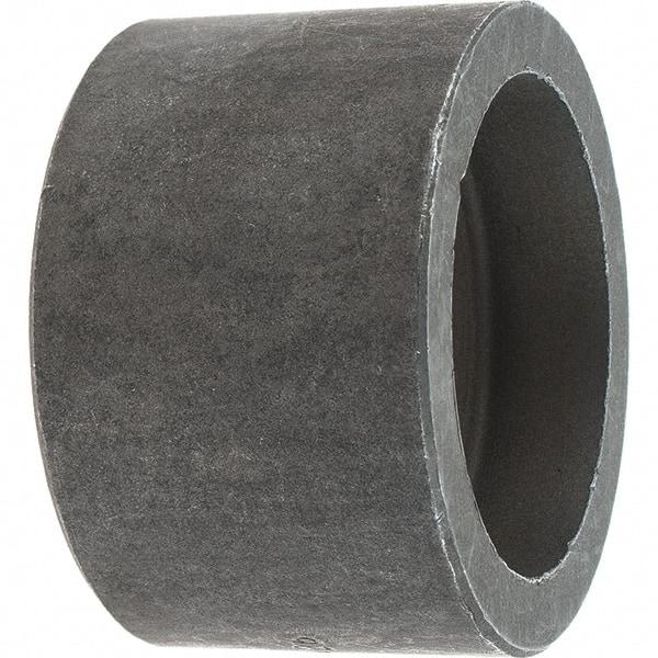 Made in USA - Size 1-1/2", Class 3,000, Forged Carbon Steel Black Pipe Coupling - 925 psi, Socket Weld End Connection - Exact Tool & Supply