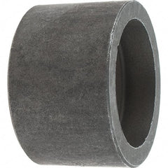 Made in USA - Size 1-1/2", Class 3,000, Forged Carbon Steel Black Pipe Coupling - 925 psi, Socket Weld End Connection - Exact Tool & Supply