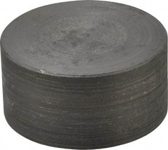 Made in USA - Size 1-1/2", Class 3,000, Forged Carbon Steel Black Pipe End Cap - 925 psi, Socket Weld End Connection - Exact Tool & Supply