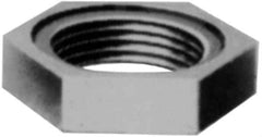 B&K Mueller - Class 150, 1-1/2" Galvanized Pipe Hex Locknut - Threaded, Malleable Iron - Exact Tool & Supply
