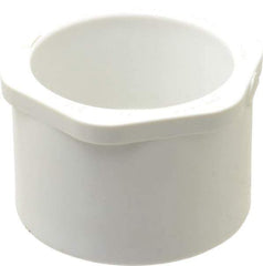 Value Collection - 2-1/2 x 2" PVC Plastic Pipe Bushing - Schedule 40, Spig x Slip End Connections - Exact Tool & Supply