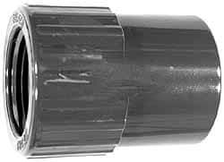 Value Collection - 4" CPVC Plastic Pipe Female Adapter - Schedule 80, Slip x FIPT End Connections - Exact Tool & Supply