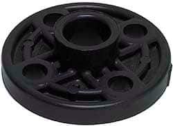 Value Collection - 1/2" PVC Plastic Pipe Flange (Two Piece) - Schedule 80, Spig End Connections - Exact Tool & Supply