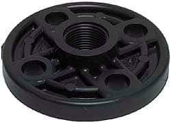 Value Collection - 3/4" PVC Plastic Pipe Flange (One Piece) - Schedule 80, FIPT End Connections - Exact Tool & Supply