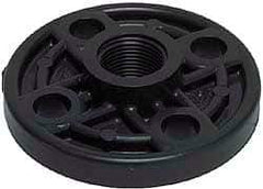 Value Collection - 3/4" PVC Plastic Pipe Flange (One Piece) - Schedule 80, FIPT End Connections - Exact Tool & Supply