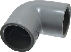 Value Collection - 1-1/4" CPVC Plastic Pipe 90° Elbow - Schedule 80, Slip x Slip End Connections - Exact Tool & Supply