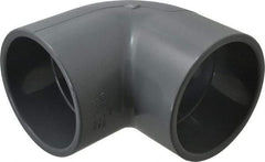Value Collection - 4" CPVC Plastic Pipe 90° Elbow - Schedule 80, Slip x Slip End Connections - Exact Tool & Supply
