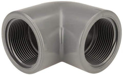 Value Collection - 1-1/2" CPVC Plastic Pipe 90° Elbow - Schedule 80, FIPT x FIPT End Connections - Exact Tool & Supply