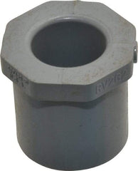 Value Collection - 1 x 1/2" CPVC Plastic Pipe Bushing - Schedule 80, Spig x Slip End Connections - Exact Tool & Supply