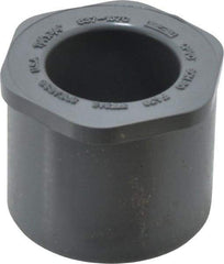 Value Collection - 1-1/4 x 3/4" CPVC Plastic Pipe Bushing - Schedule 80, Spig x Slip End Connections - Exact Tool & Supply