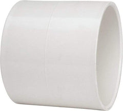 B&K Mueller - 6", PVC Drain, Waste & Vent Pipe Coupling - Hub x Hub - Exact Tool & Supply