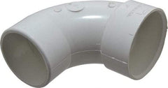 B&K Mueller - 3", PVC Drain, Waste & Vent Pipe 90 Street Elbow - Spig x Hub - Exact Tool & Supply