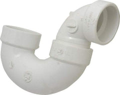 B&K Mueller - 1-1/2", PVC Drain, Waste & Vent Pipe P Trap - Hub x Hub - Exact Tool & Supply