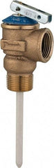 Conbraco - 3/4" Outlet, Water Heater Relief Valve - 150 Max psi, 100,000 BTUs - Exact Tool & Supply