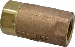 Conbraco - 3/4" Bronze Check Valve - Inline, FNPT x FNPT - Exact Tool & Supply