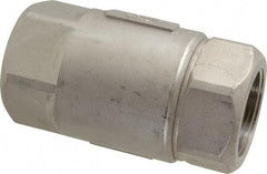 Conbraco - 1-1/4" Stainless Steel Check Valve - Inline, FNPT x FNPT - Exact Tool & Supply